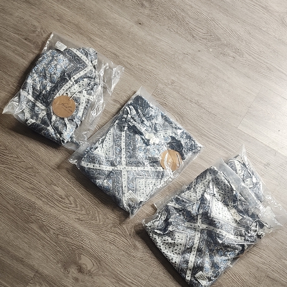 🛍 Dress Gray and White Geometric Patterned - Picture 8 of 8